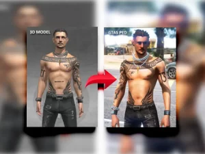 How To Create Any 3D Character Model To GTA 5 Peds