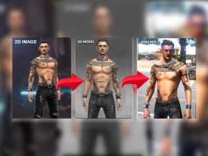 3D Character Model To GTA 5 Peds Advance Course